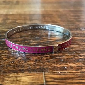 Marc by Marc Jacobs Logo Bangle Bracelet